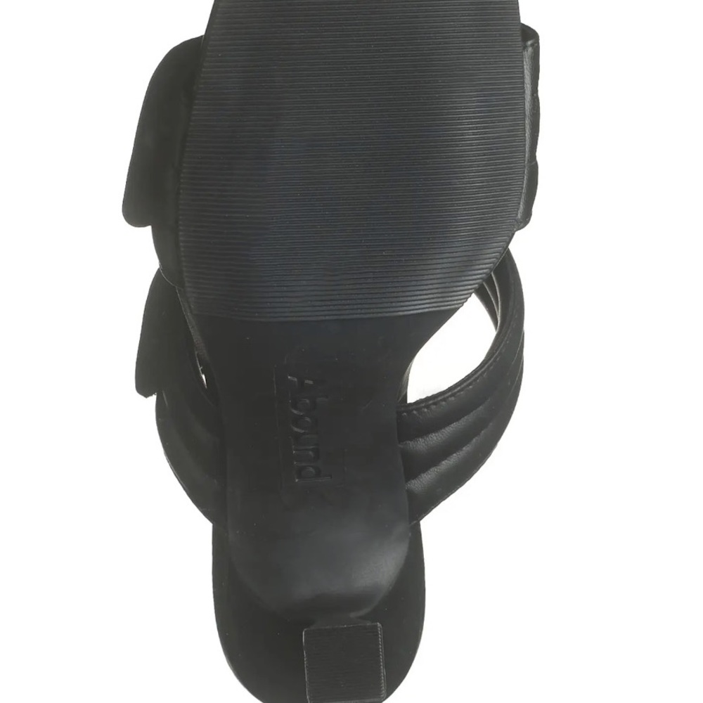 Abound | Qarly Quilted Sandal | Black | size 8 | NWT - Picture 5 of 7